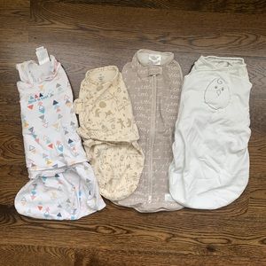 Newborn swaddle / sleep sack bundle